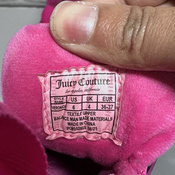 Juicy Couture Veronica Hot Pink Futuristic Festival Platform Boots Sz 6 - Flawed - Picture 12 of 14